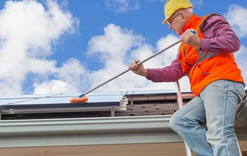 Lamberts End soft wash roof cleaning